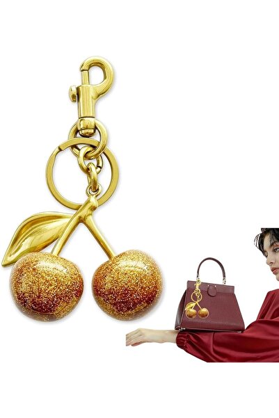 Arabest Cherry Bag Charm,Cute Accessories for Car,Leather Handbags,Fashion,fo...