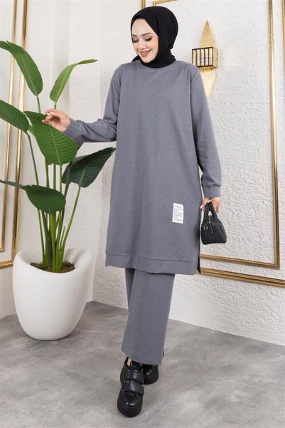 Mestore Hijab Sports Set Gray