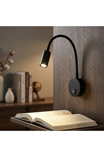 Hummer Aplic Wall Reading Lamp 3W Black