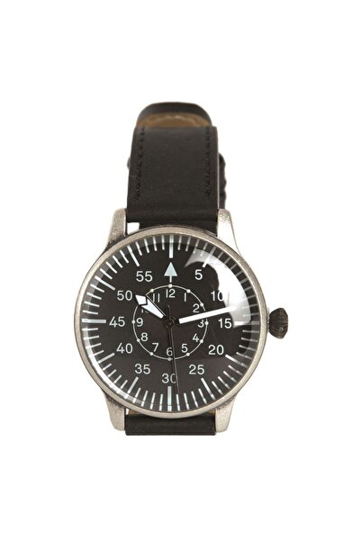 Mil-Tec Ρολόι Pilot Watch Retro Black Dial Μαύρο