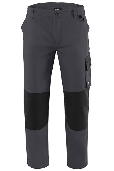 axon Παντελόνι CANVAS DARK GREY/BLACK L