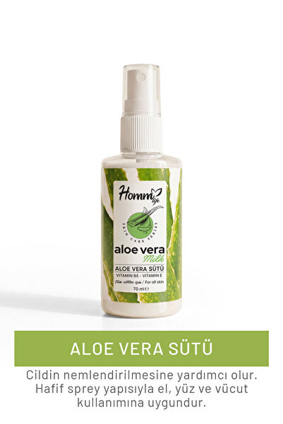 homm bitkisel Aloe Vera Sütü 70 Ml