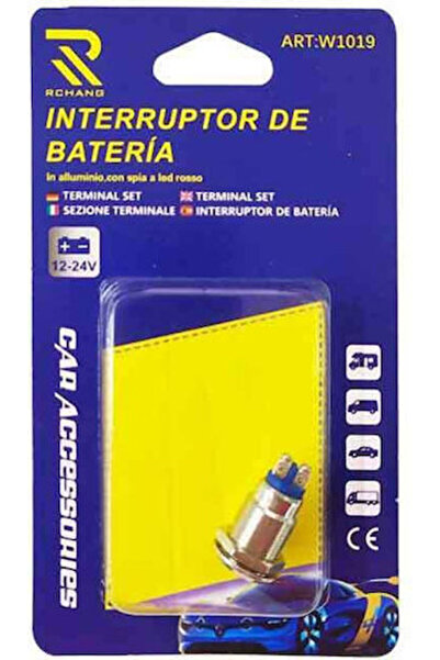 OEM Rchang Αλουμινένιος Διακόπτης Μπαταρίας LED 12V/24V W1019 – Διακόπτης Μπα...