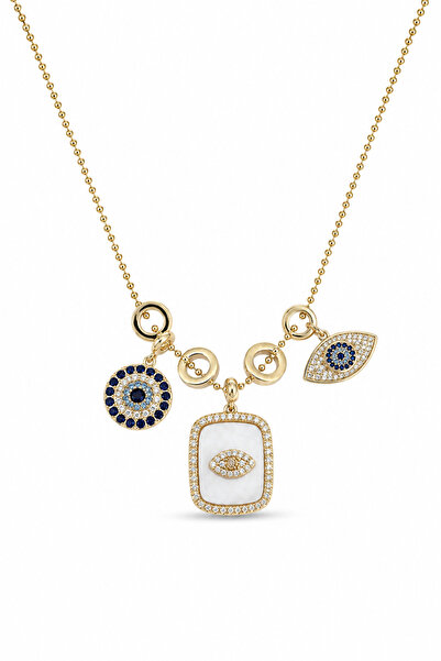 Venus Design Çelik Eye Charm Kolye