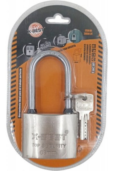 Other Λουκέτο Επιμηκυμένο με Κλειδί 63mm 1 τεμάχιο Κωδικός: CH-04229