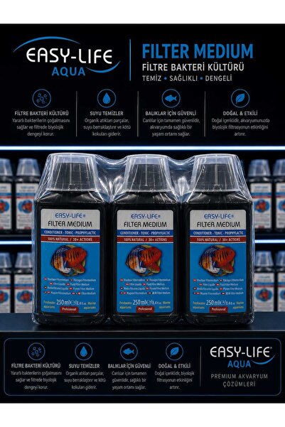Easy-Life Filter Medium 100 ml Su Berraklaştırıcı ve Su Düzenleyici