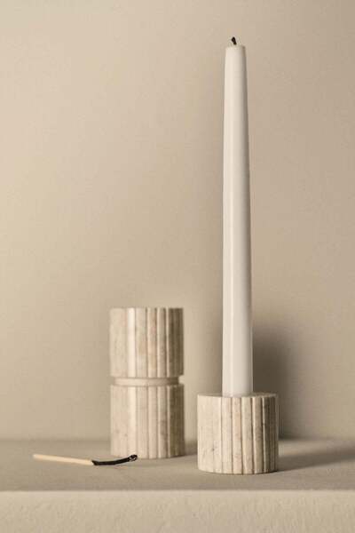 H&M Small marble candlestick