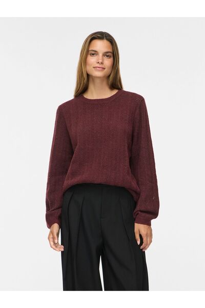VILA Strickpullover VILIGA Pointelle