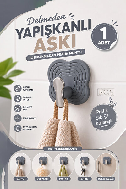 Adhesive Hanger without Drilling, Multipurpose Retro Hanger, Cabinet Door Hanger, Practical Installation without Traces