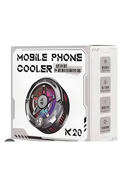 Generic مبرد هاتف محمول K20 لتبريد الهواتف الذكية أثناء الألعاب الثقيلة أو ال...