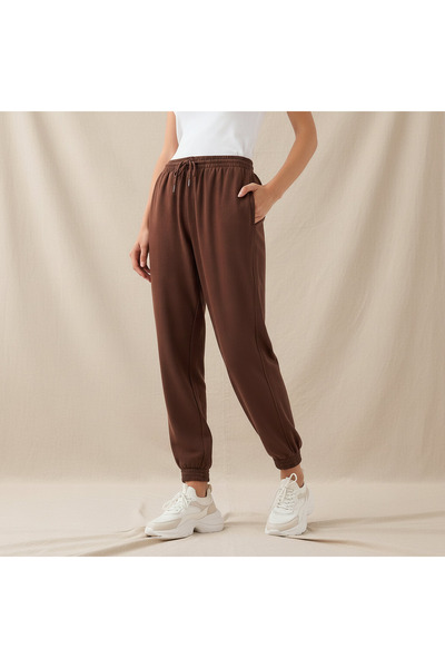 FAV Regular Fit Flexi Waist Joggers with Pockets