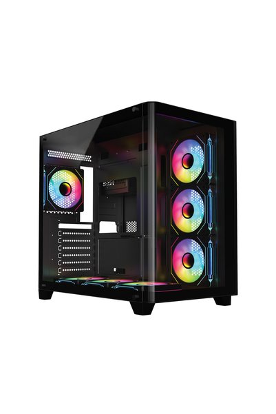 Universal Frisby Fc-9545G Argb 750W 80+ Bronze 7X Fan Gaming Case