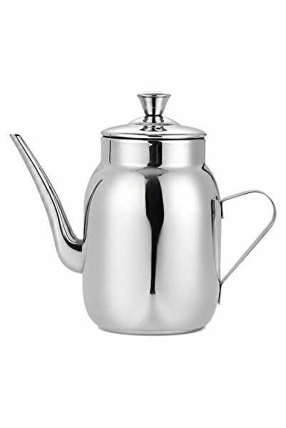 Chavin Complete Steel Small Silver Color 560 ml Oil Pot, Sauce Bowl and Vineg...
