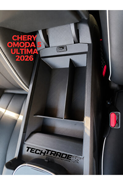 Tech Trade Chery Omoda 5 Ultima 2026 Kolçak Organizer-3 Bölmeli Siyah (OMODA ...
