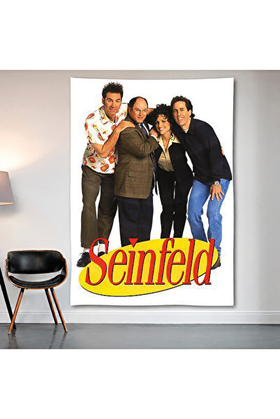 Geek Cultcha Seinfeld Wall Covering Wall Carpet First Quality Satin Fabric Po...