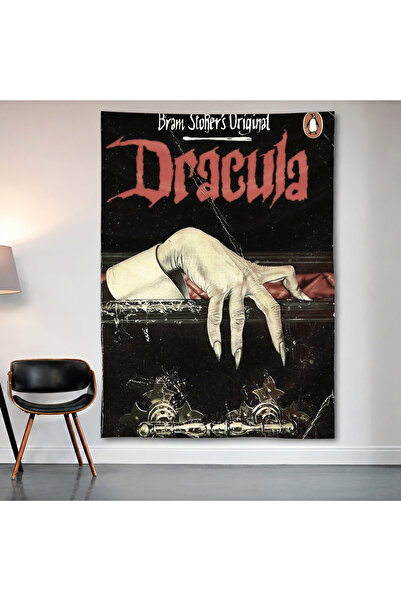 Geek Cultcha Dracula (1931) Wall Covering Wall Tapestry First Quality Satin F...