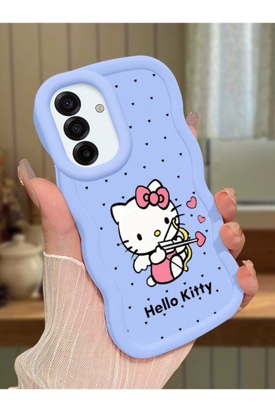 Hontinga Samsung Galaxy A17 Compatible Case Camera Protector Blue Silicone Co...