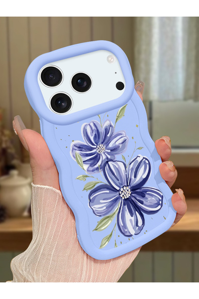 Hontinga iPhone 17/18 Pro Max Compatible Case Camera Protector Blue Silicone ...