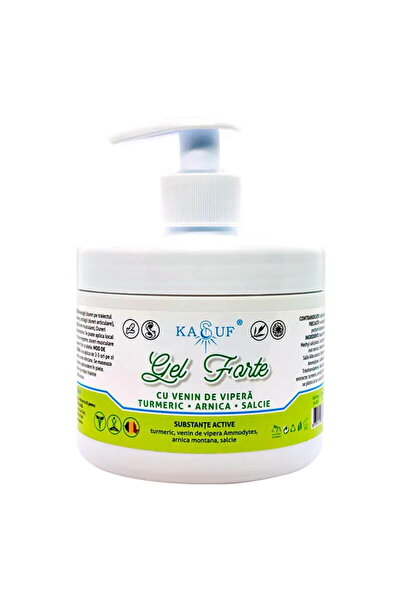 kasuf Gel Forte cu Venin de Vipera 500ml