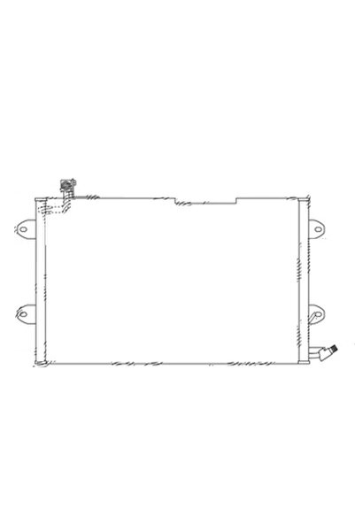 RapidAuto Condensator climatizare VW Golf III/Golf 3 CABRio, 07.1993-05.1998,...
