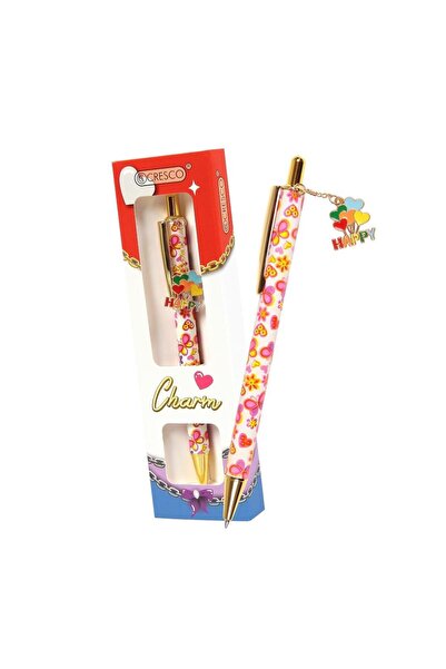 CRESCO Pixuri Charm Happy cu etui cadou si pandantiv multicolor
