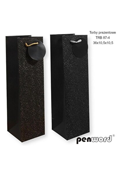 OEM Penword, Punga cadou din carton cu manere si sclipici TRB 87-4, Multicolo...
