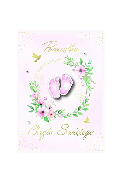 Armin Style Carnet pentru Botez B6 cu aurire sau argintire