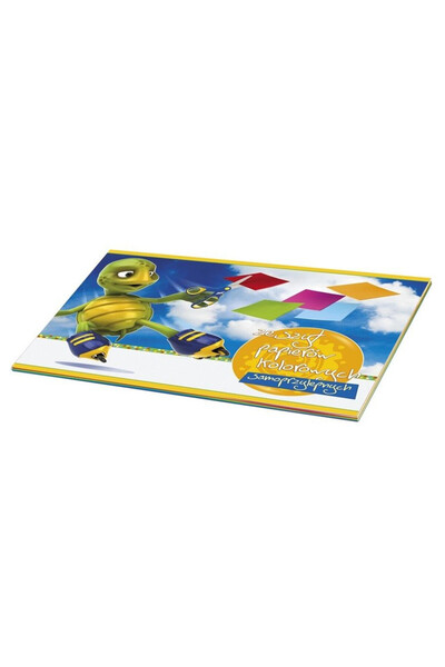 Sweet colours Bloc de hartie autoadeziva Sweet Colours, format A4, foi colora...