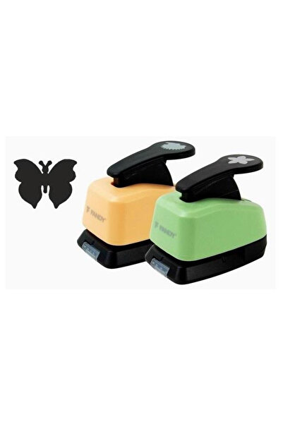 fandy Perforator decorativ fluture multicolor 16mm cu arc