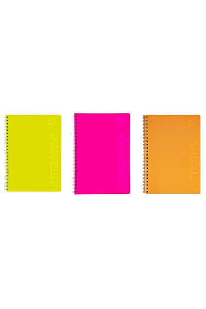 ASTRA papiernicze Caiet spiralat ASTRA Fluomix, A4, 100 file, cu patratele, M...