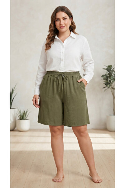 Banadamoda Plus Size Aerobin Shorts