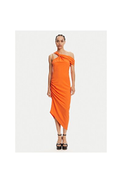 VERSACE JEANS COUTURE Rochie de cocktail pentru femei 78HAO903 N0432 Portocaliu