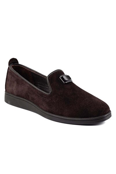 nehironline Trapani 628 26Ya Women's Casual Shoes Brown Suede