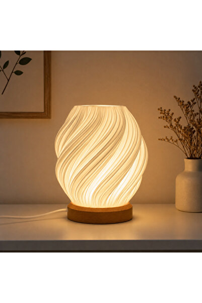 Marco Fresco 3D Printing Led Night Light USB Cable Decorative Lampshadetable ...
