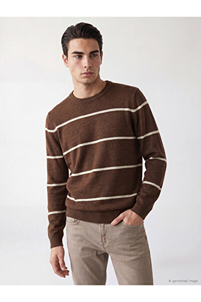 LC Waikiki Zero Roba Collar Striped Men's Knitwear Sweater from Uzg Store for...