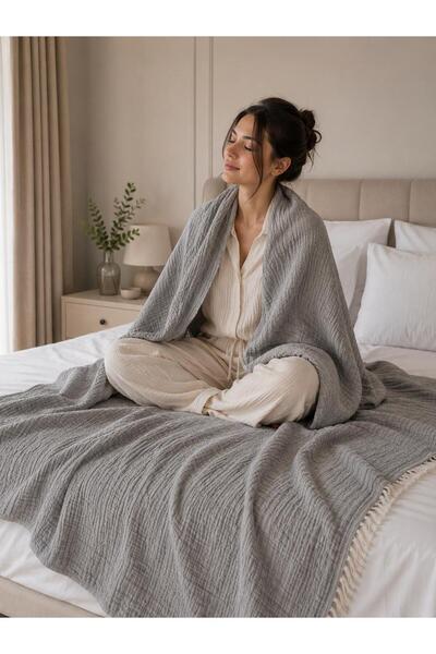 SELORA MAISON 3-Layer Muslin Pique 100% Cotton Double Summer Pique – Breathab...