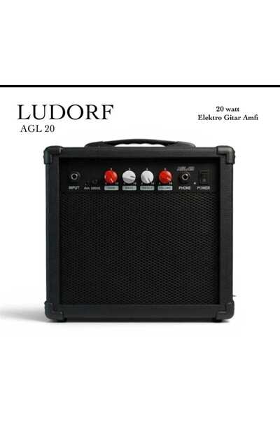 PUANDORG Prefesyonel 20 Watt Elektro Gitar Amfisi AGL20