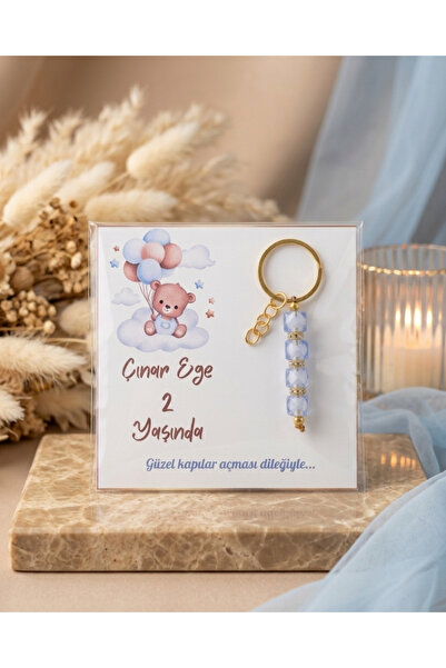 Tasarım Hediyeci Mavi Ayıcık Doğum günü, Baby shower , Mevlid, Özel Gün Hediy...