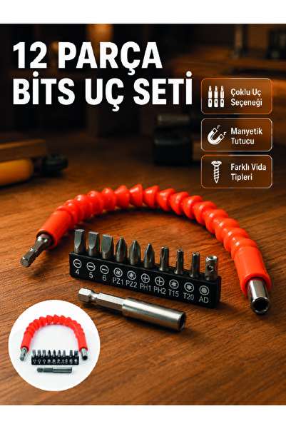Generic Brand 300mm Flexible Shaft Bit Set Screw Removal and Installation Kit...