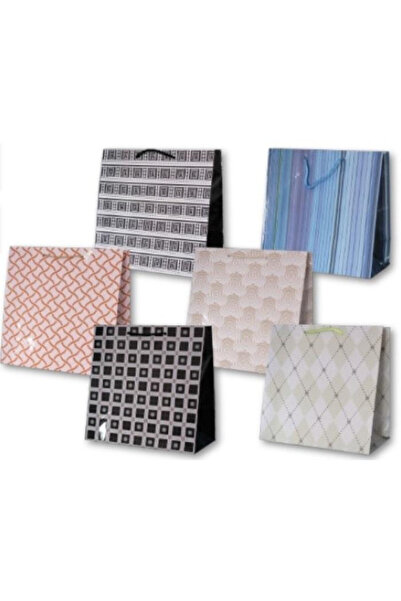 PANORAMA Geanta decorativa laminata PL-5 MIDI multicolor 0x27x28cm