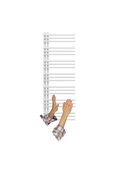 Granitan Radiator Baie Milo, Electric, 50x140 cm, 577 W, Alb