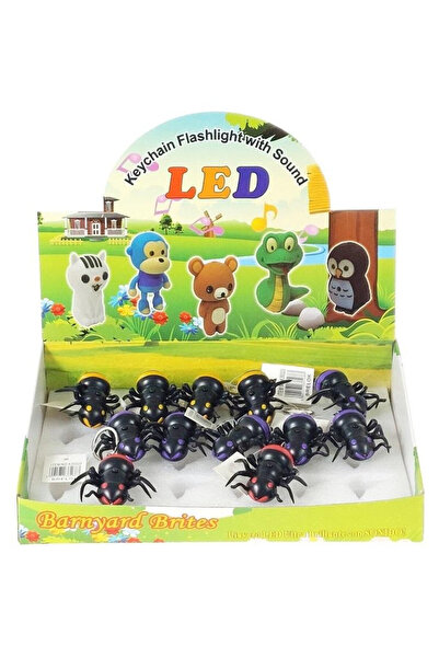 adar Breloc set 24 buc multicolor 6.3x3.6cm cu sunet si lumina