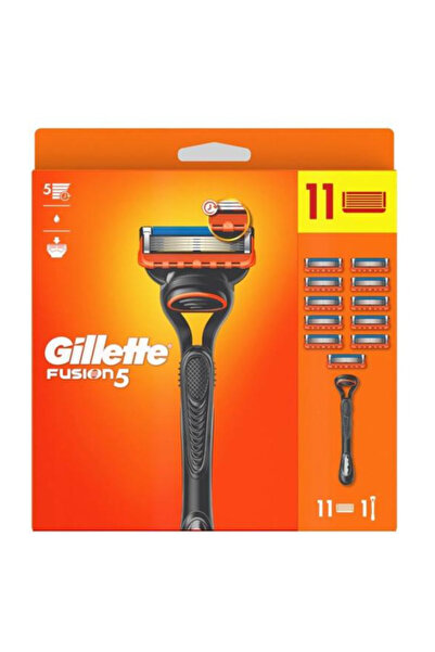 gillette fusion Aparat de Ras + 11 Rezerve - 5, 1 buc