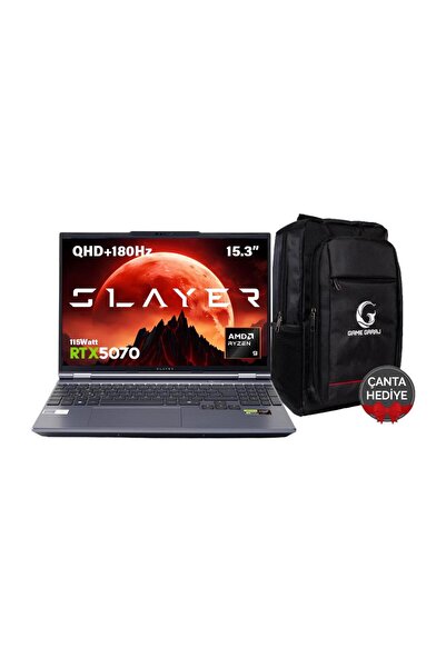 Game Garaj Slayer R9T2-5070 C2 AMD Ryzen 9 8945HX 16GB RAM 1TB SSD RTX5070 15...