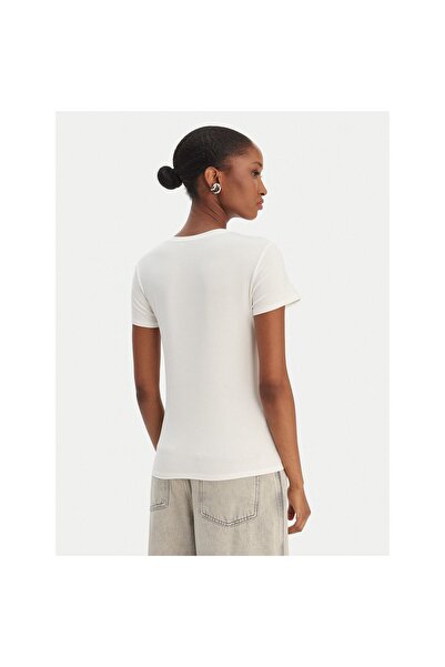 Patrizia Pepe Γυναικείο T-shirt CM1419 J013 Λευκό