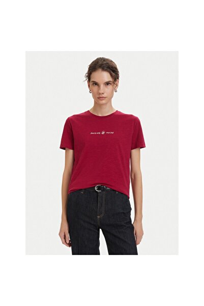Beverly Hills Polo Club Tricou de damă 2230100363837 Bordeaux