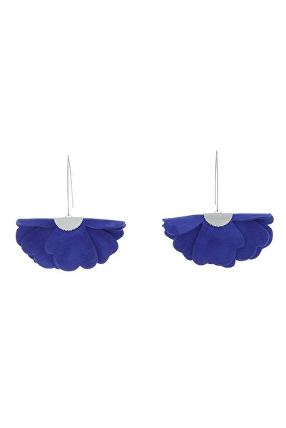 HAIArt Small Flower Earrings - Royal Blue