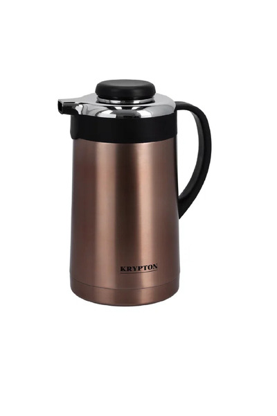 KRYPTON Double Wall Stainless Steel Thermos, Knvf6331,1.6L Capacity Jug, 24 H...