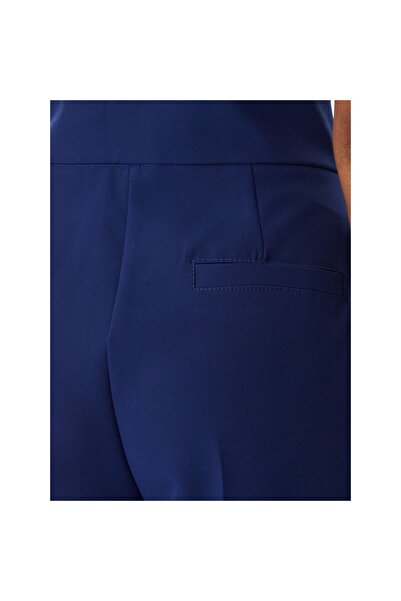 MARYLEY Pantaloni de damă din material textil 26EB680/43FR Bleumarin