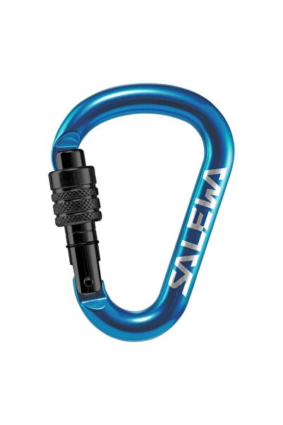 Salewa Κρίκος Screw Carabiner HMS G2 Medium Blue